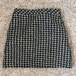 Tweed Mango Mini Skirt
